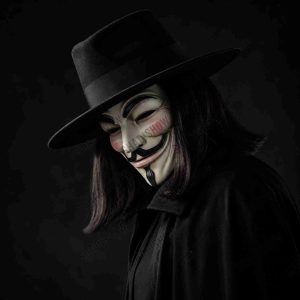 ماسک وی | آنانیموس | گای فاکس اصفهان با طراحی حرفه‌ای برای جشن هالووین