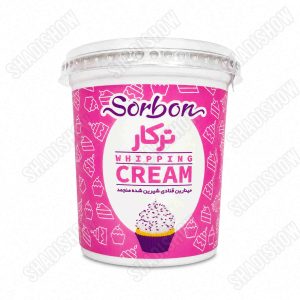 خامه سوربن ترکار کاله 900 گرمی با کیفیت و طعم فوق العاده