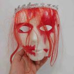 ماسک زن تسخیر شده ۳ مدل | مناسب جشن هالووین - Image 6
