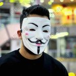 ماسک وی | آنانیموس | گای فاکس اصفهان با طراحی حرفه‌ای برای جشن هالووین